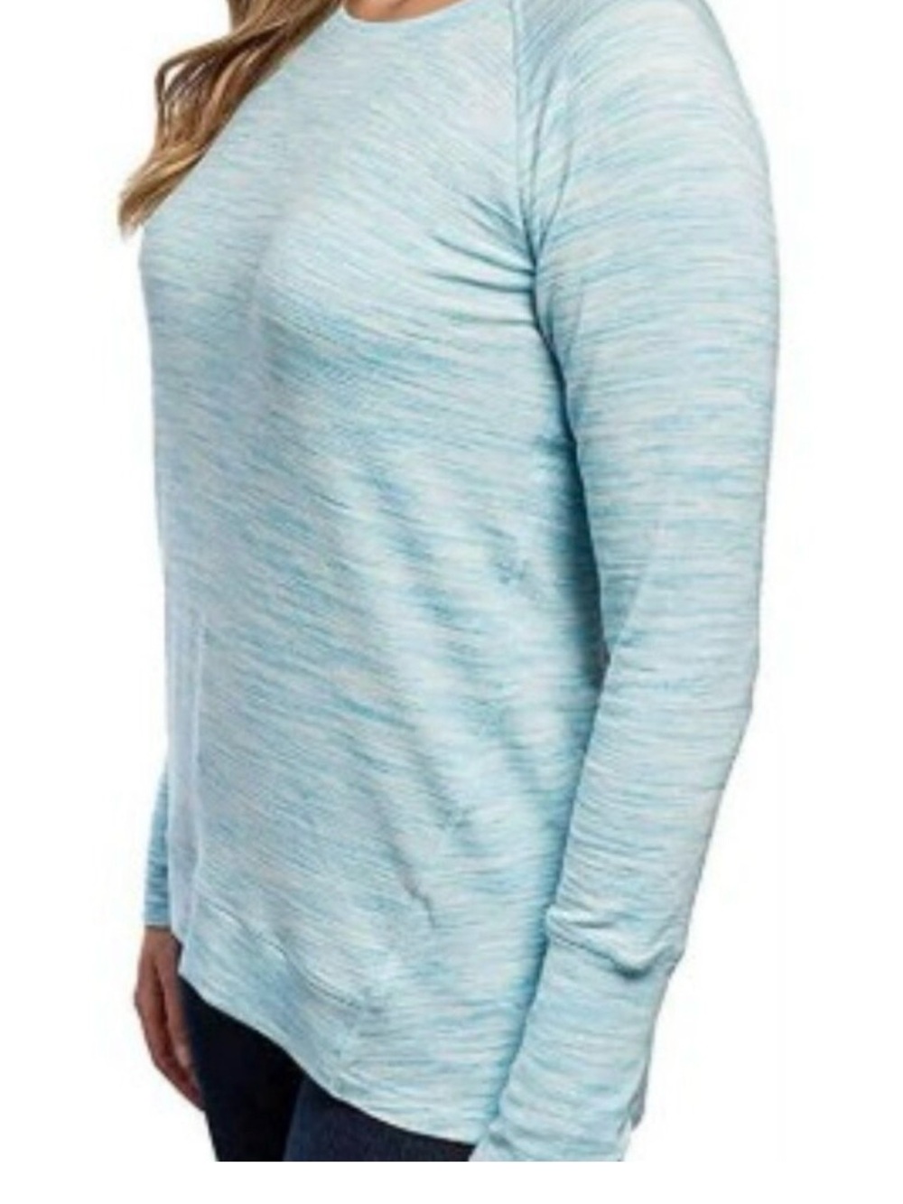 Champion Elite Women's Soft Long Sleeve Shirt-Size Large